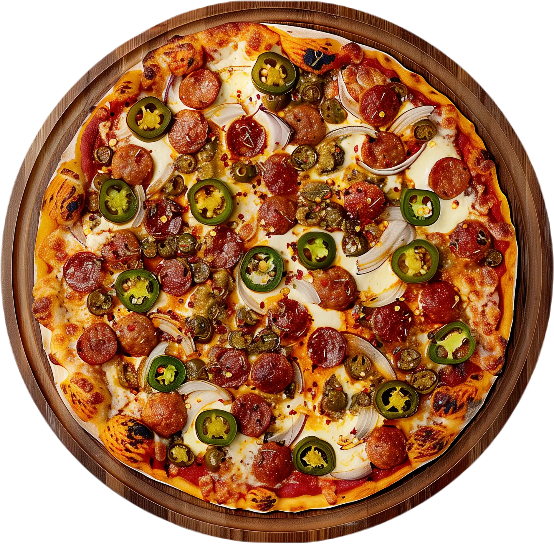 Fiery Dragon Pizza