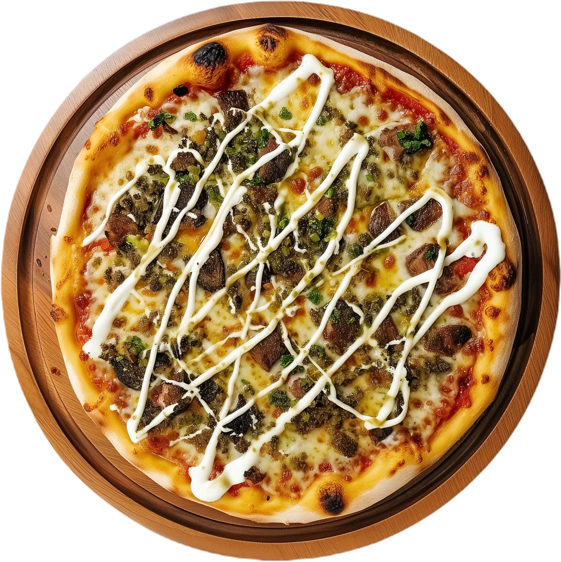 Rainbow Pizza